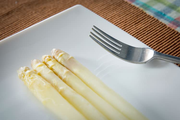 "La Huerta de la Vera- Espárragos Blancos Selectos - 6-8 Piezas - Frasco 205 Gramos NETOS "