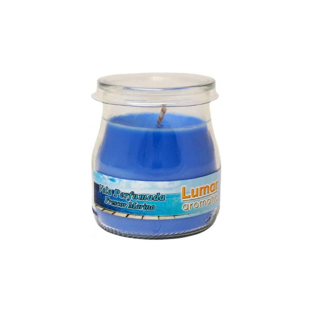Navy Lumar Scented Candle