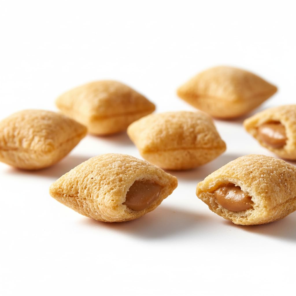 Flips Cereal Rellenos de Dulce de Leche - Megapack Familiar 640g - Desayuno y Merienda Divertida para Niños y Adultos