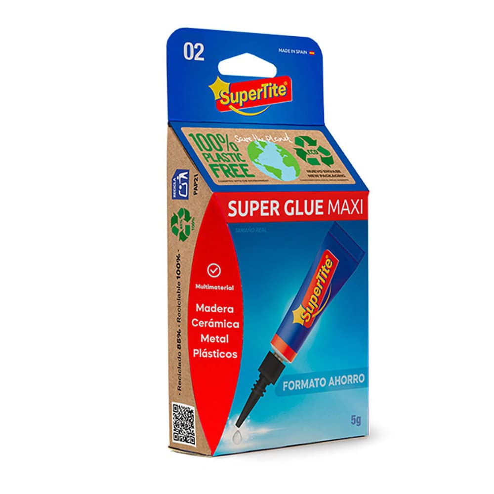 Supertite 2402 - Adhesivo instantáneo tubo