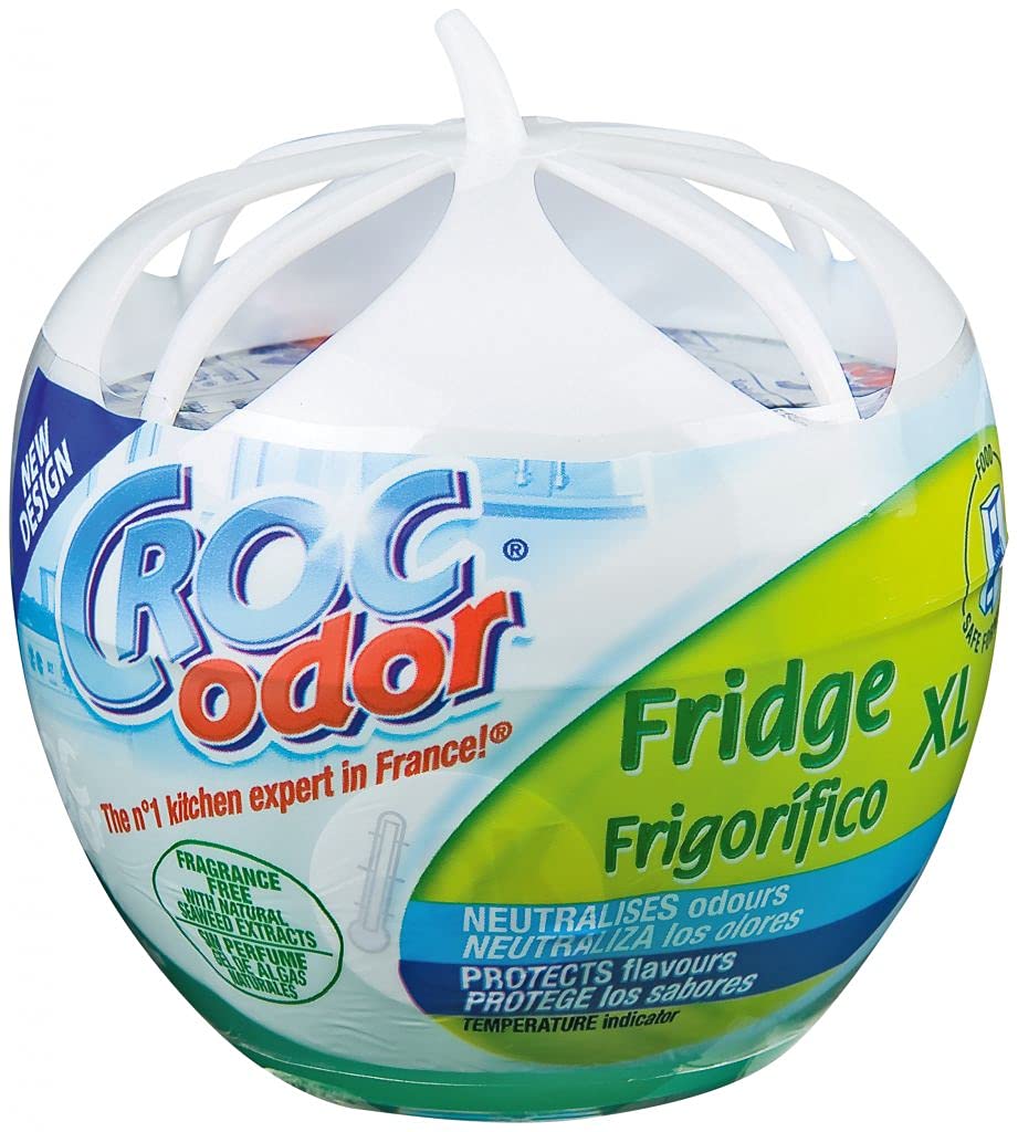 CROC'ODOR Ambientador para frigorífico tamaño XL, 2 unidades, 140 g