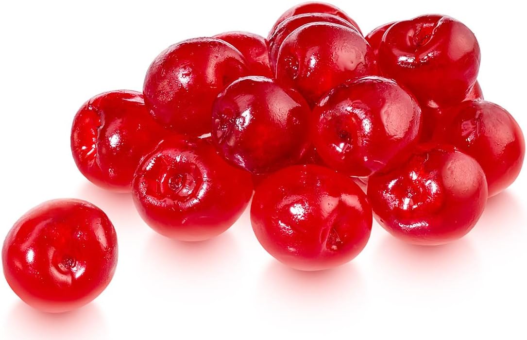 Helios - Cerezas Rojas Confitadas - Sin Gluten- Tarron de 1 Kilogramo