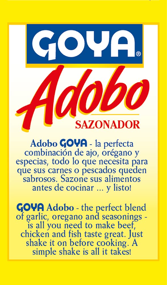 Goya Adobo Sin Pimienta 6x226 gr, Con Ajo, Orégano y Especias