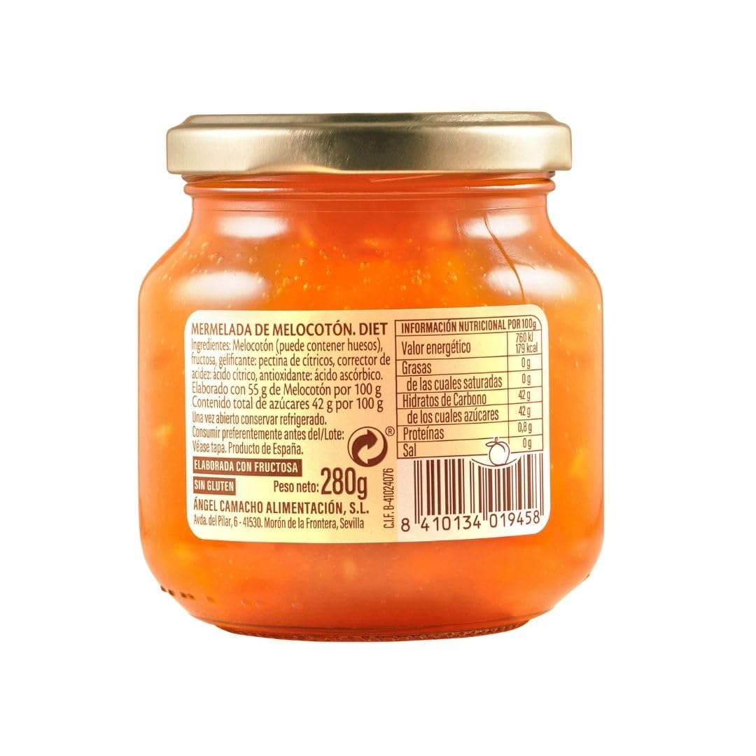 La Vieja Fábrica | Mermelada de Melocotón DIET | 280g