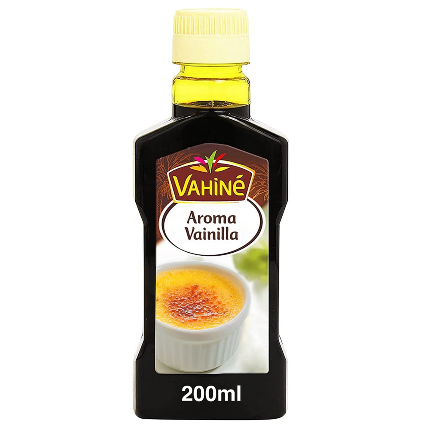 VAHINÉ - Pastelería, aroma de vainilla para la elaboración de natillas, pasteles y tartas, frasco de 200 ml