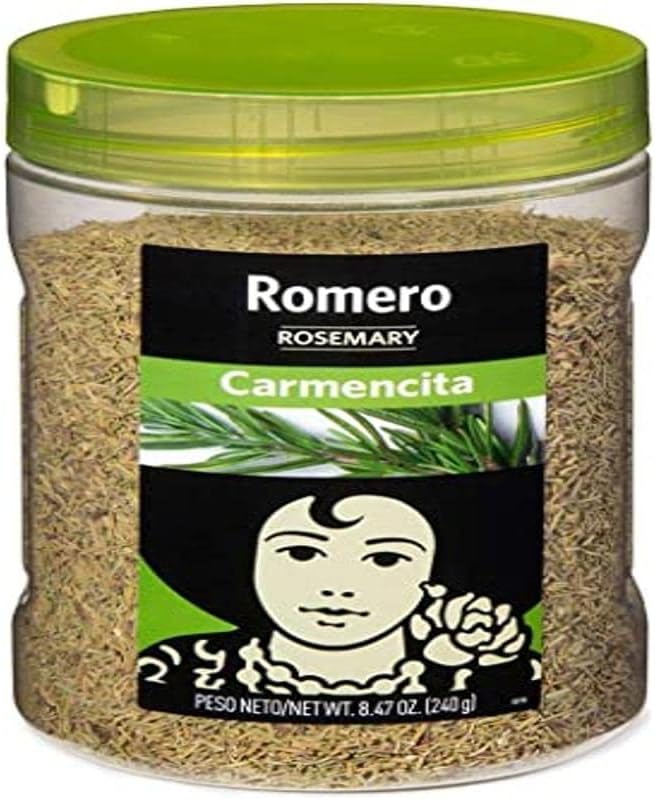 Carmencita - Romero - Rosemary - Reina de las Plantas Aromaticas - Insustituible a la Hora de Cocinar - 240 Gra,ps