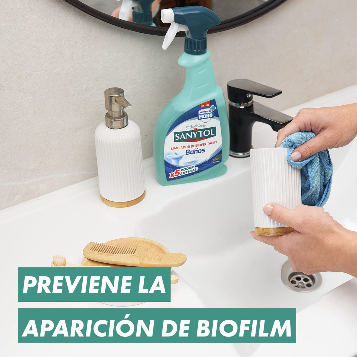 Sanytol - Limpiador Desinfectante Antical Baños Pack 4 x 750 ml