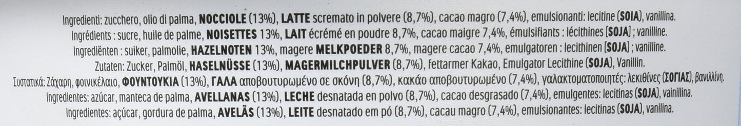 Nutella - Crema Avellana 3000 g