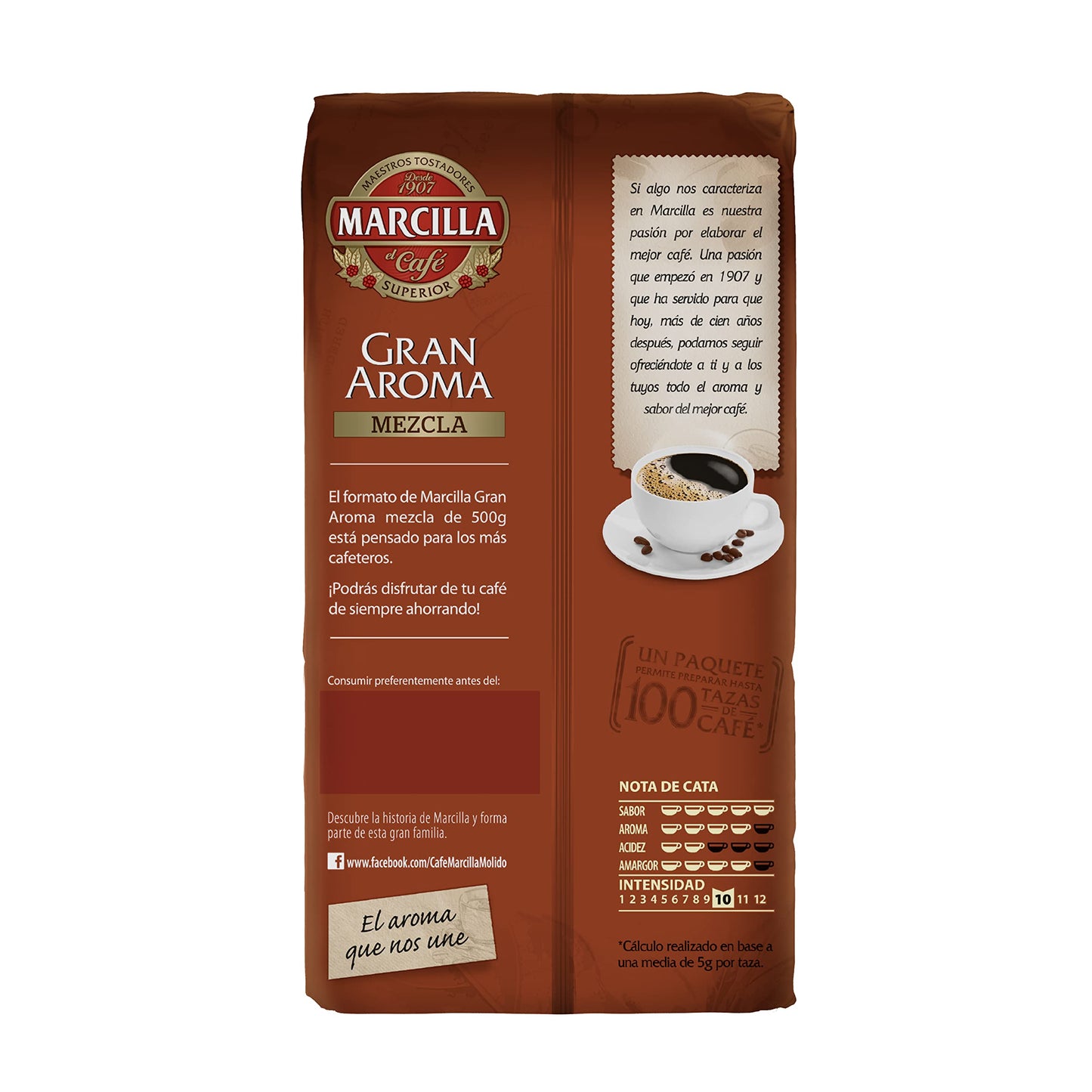 Marcilla Café Molido Mezcla 500 g