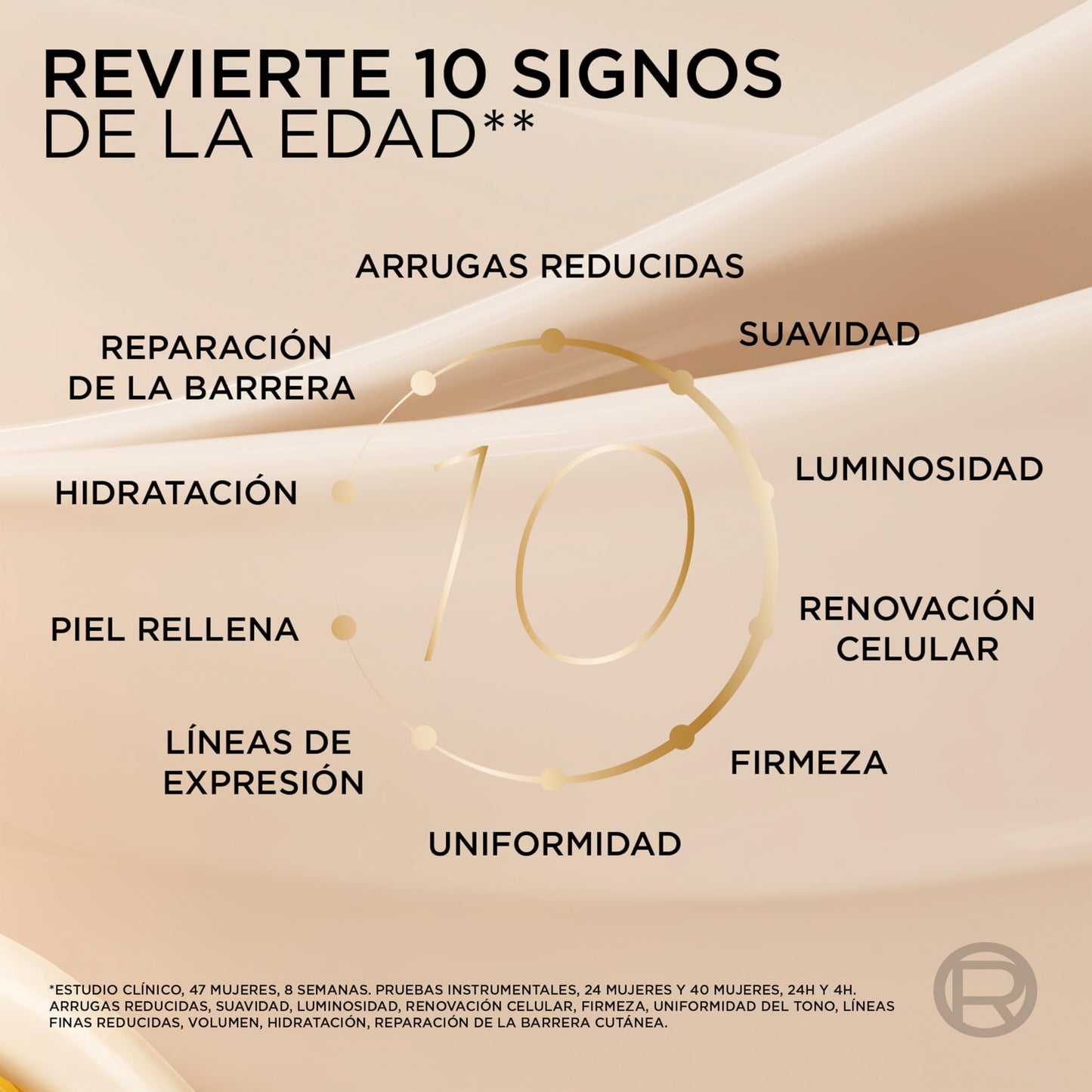 L’Oréal Paris, Age Perfect Serum Le Duo Rejuvenecedor, Antiarrugas, Efecto Reafirmante y Antiedad, con Péptidos de Colágeno, Vitaminas B3 y C*, Piel más suave y luminosa, para tipo de pieles, 30 ml