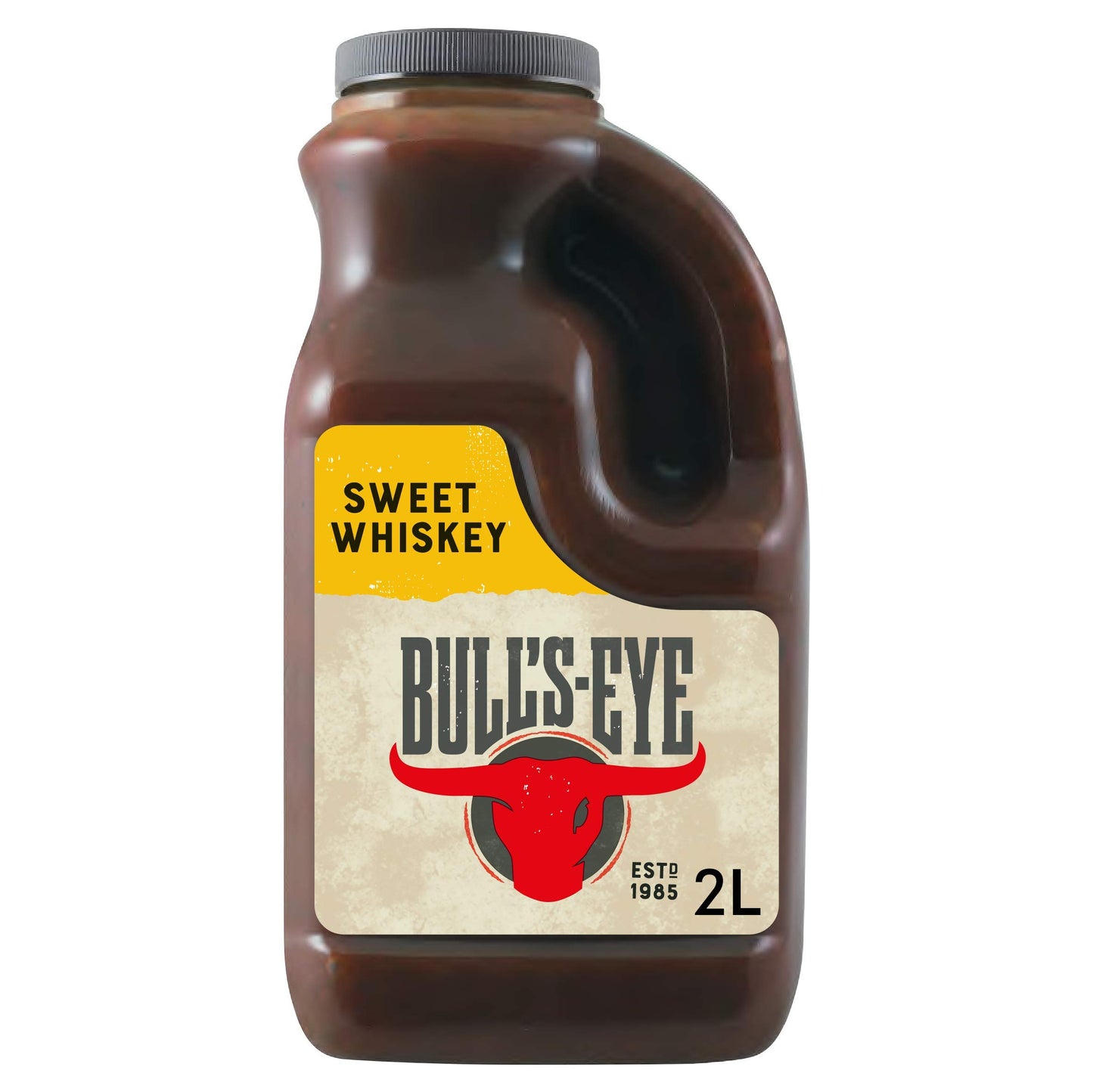Bull's-Eye Salsa Barbacoa Sweet Whiskey envase 2lt. Vegetariana