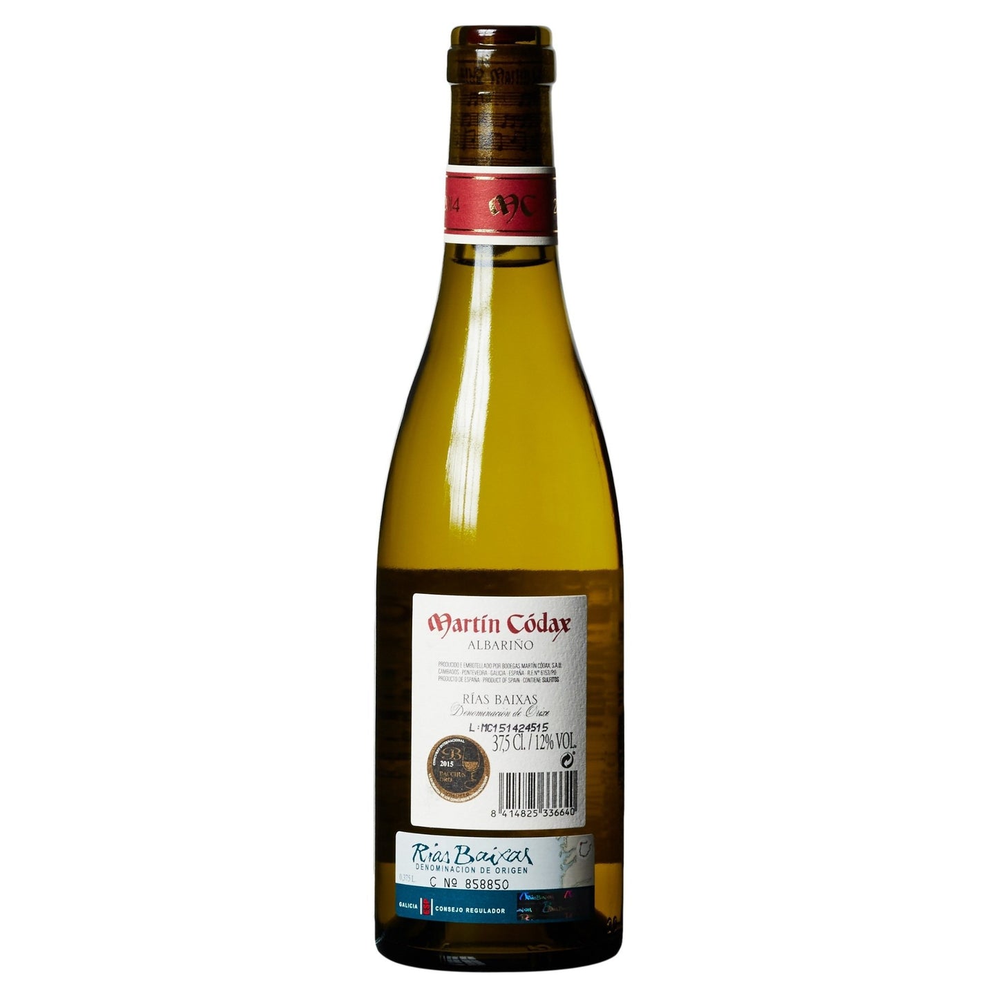 Vino m.codax blanco albariño 37, 5cl12º