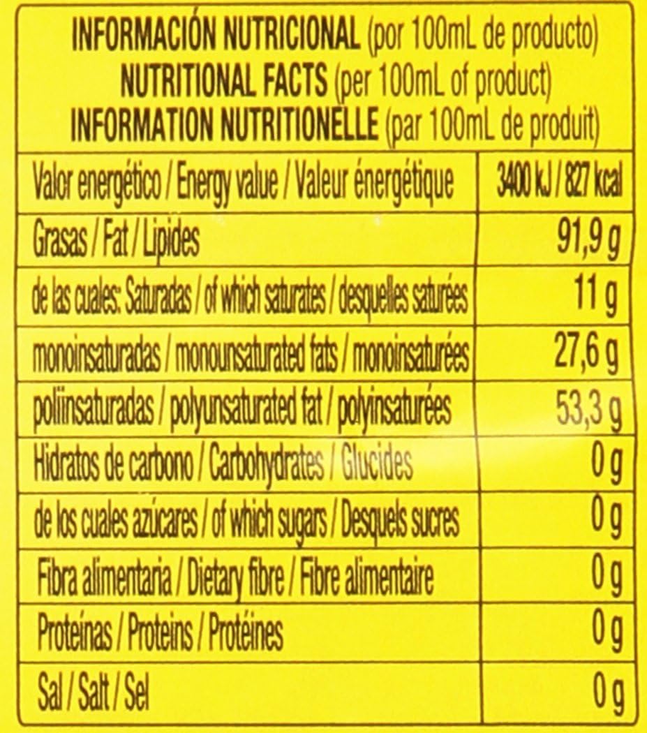Gourmet - Aceite refinado de girasol - 5 l