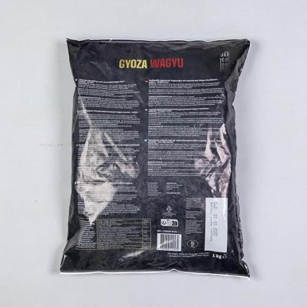 Gyoza de Wagyu - Empanadillas Japonesas con 50% Carne de Wagyu Marinada, 1kg - Dumplings Estilo Tradicional Cocinados - Pack Ahorro Familiar y Hostelería - NEXU