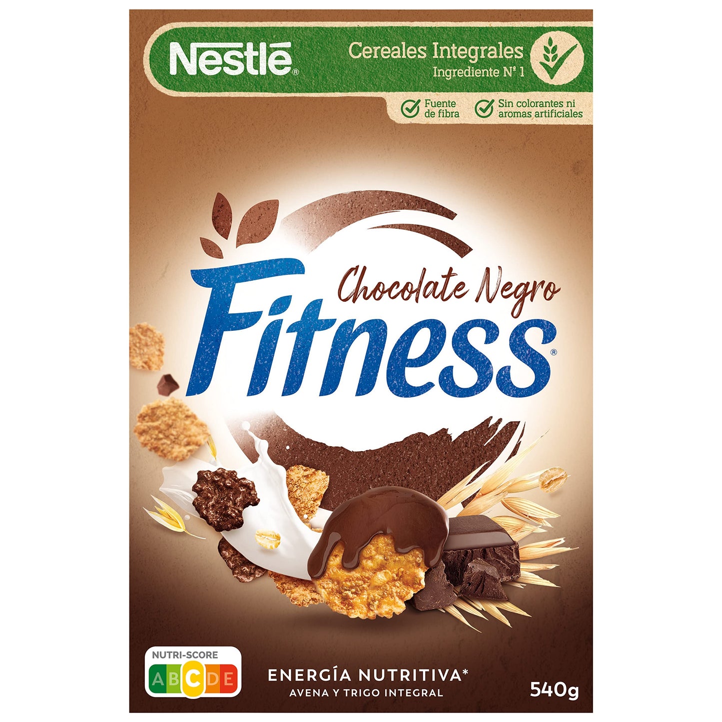 Nestlé Fitness Chocolate Negro 540g