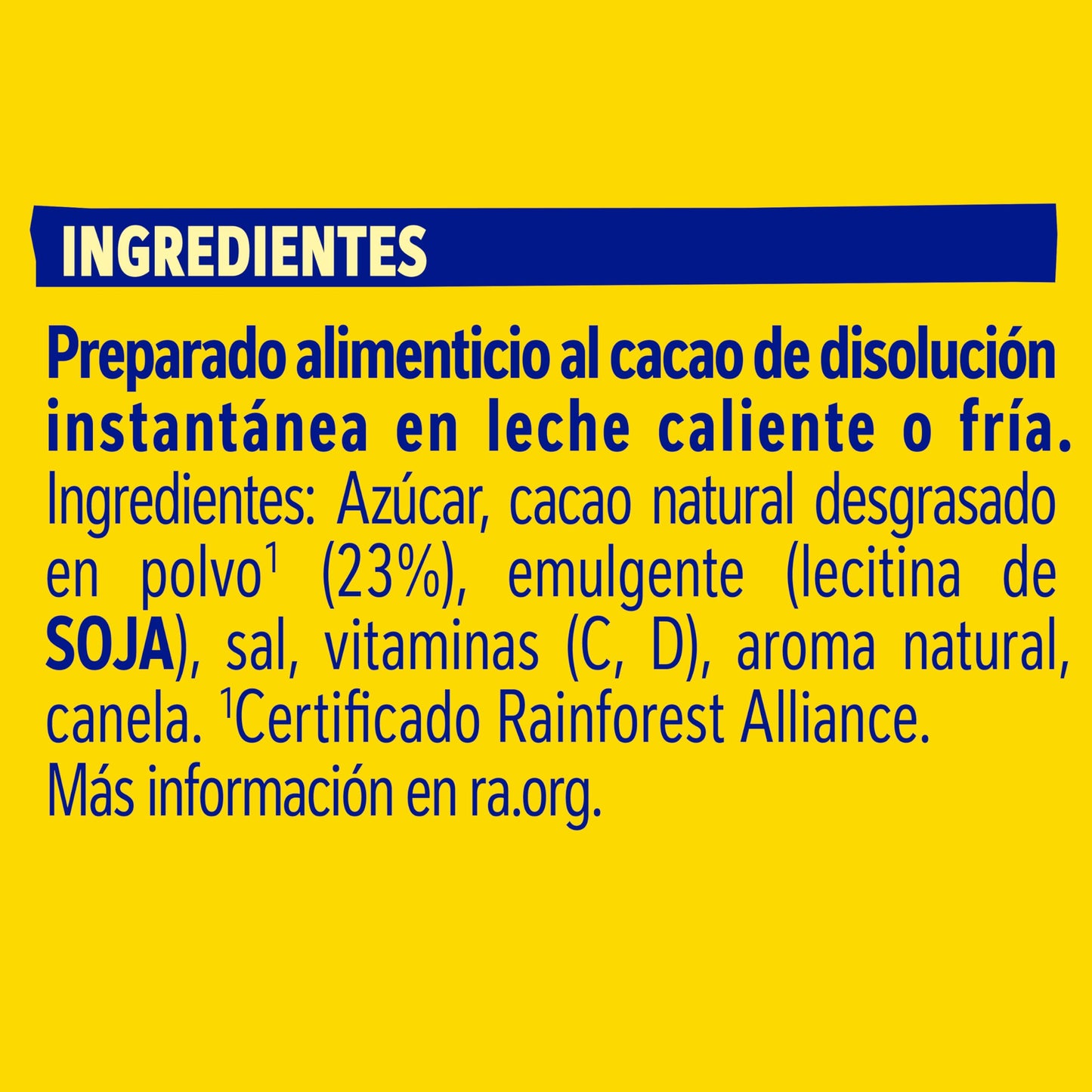 NESTLÉ NESQUIK Instantáneo Cacao Soluble 700g Lata
