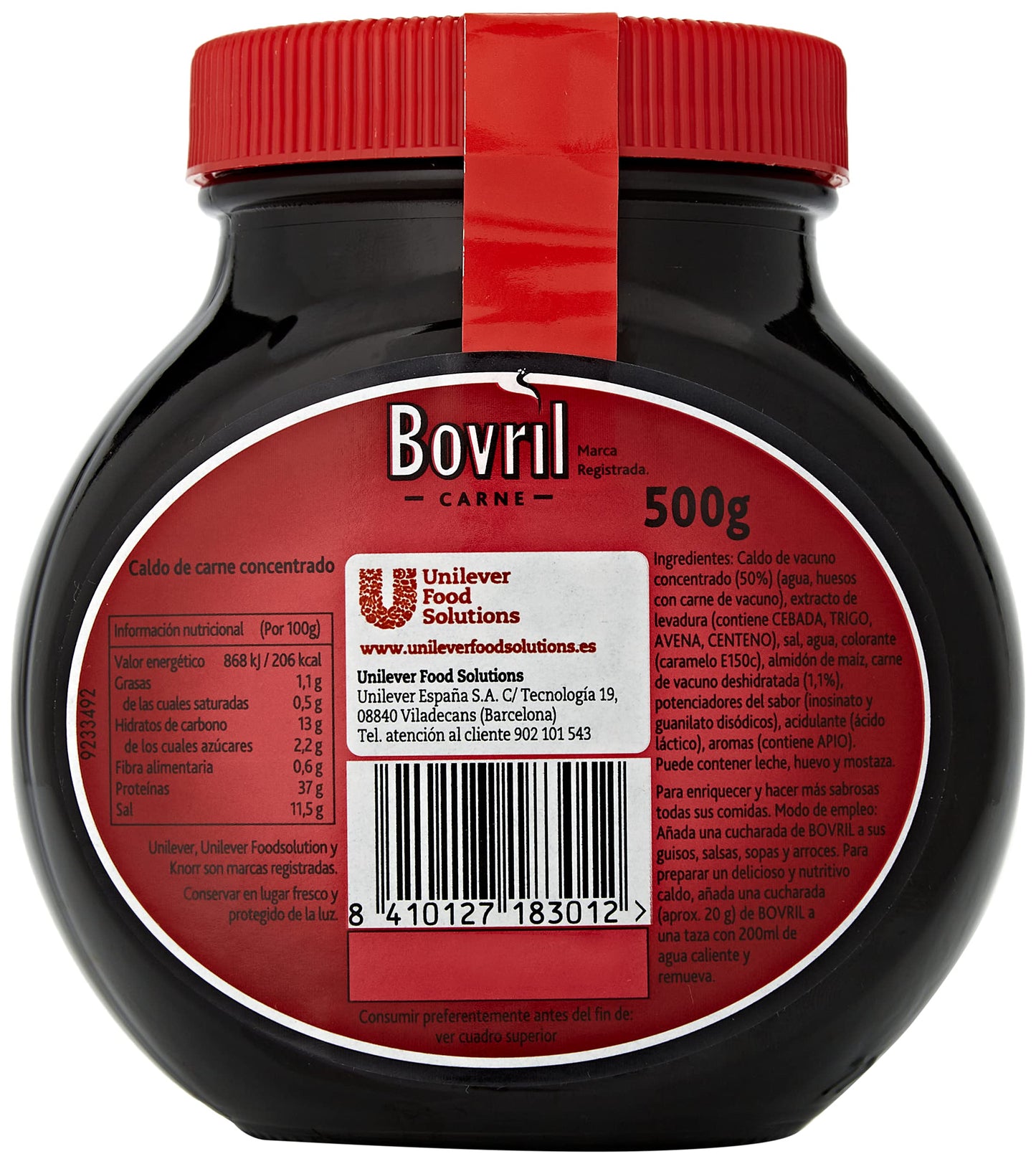 Knorr Bovril Caldo de Carne Concentrado - 500 g (Paquete de 1)