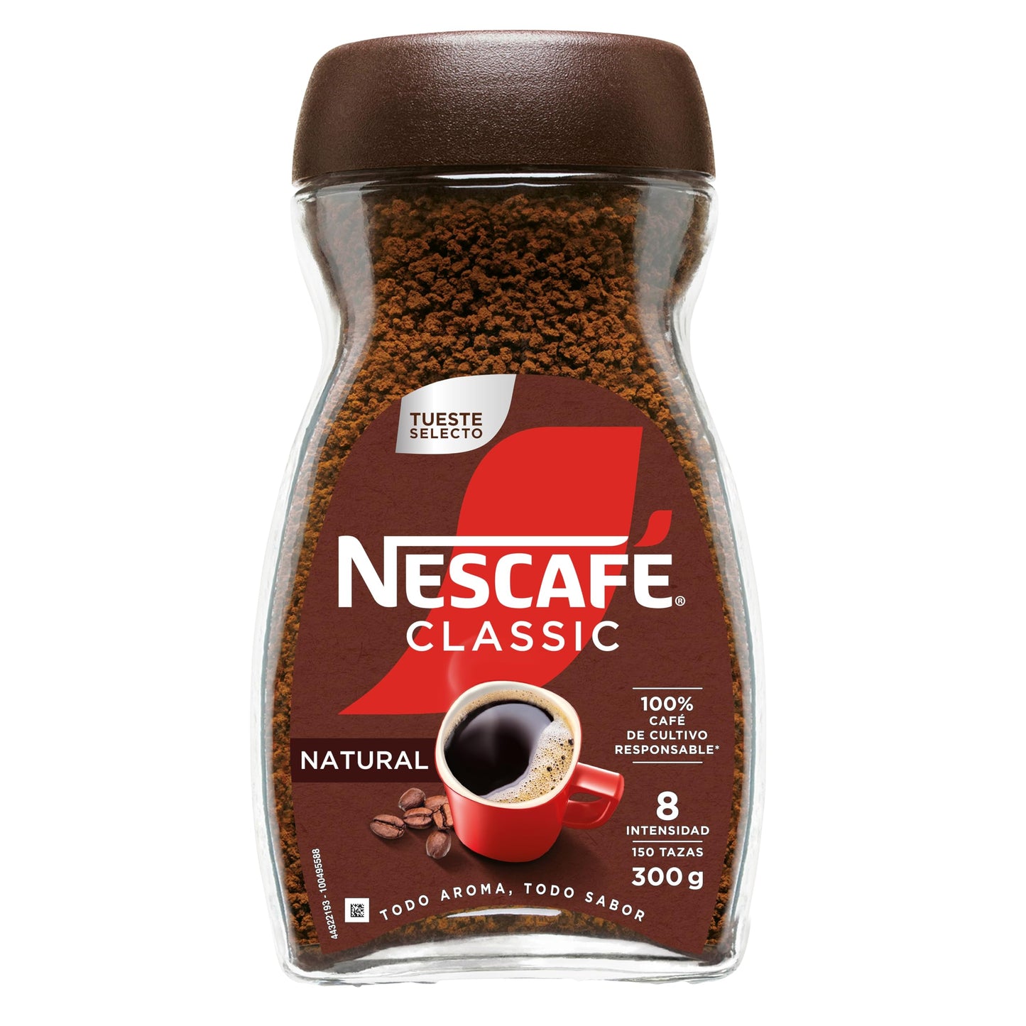 NESCAFÉ CLASSIC Café Soluble Natural frasco 300g