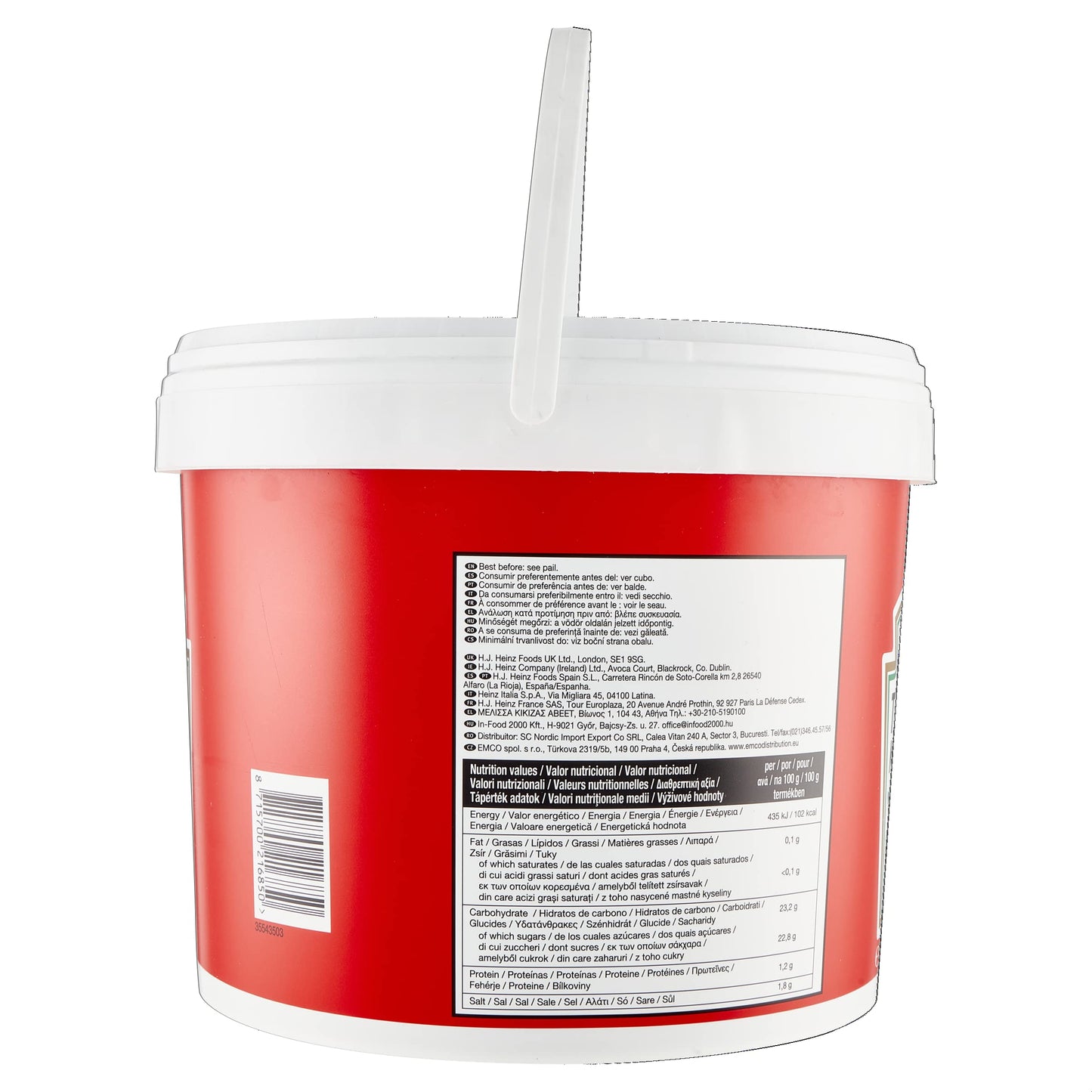 Heinz Ketchup Cubo 5lt