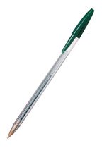 BIC 8373629 Cristal Original - Caja de 50 unidades, bolígrafos punta media 1.0 mm, color verde