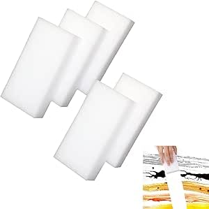 Borrador Magico para Limpieza| 30 Esponjas Mágicas Multiusos para Limpieza sin Químicos | Espuma de Melamina Nano | Esponja Magica Limpia Paredes | Hogar, Cocina, Baño y Más | Solo Agua | 10x6x2 cm