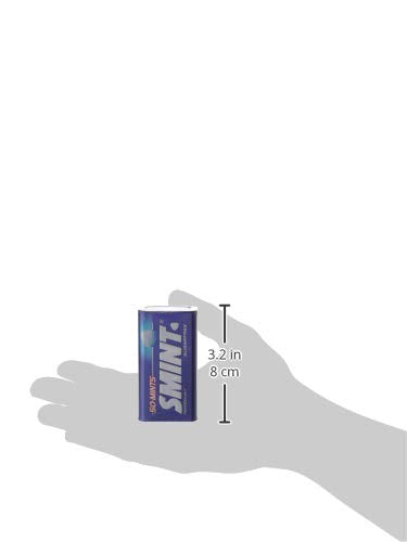 Smint Tin Menta, Caramelo Comprimido Sin Azúcar - 12 unidades de 35 gr. (Total 420 gr.)