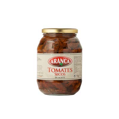 Aranca - Tomates Secos en Aceite - Auténtico Sabor Casero - Ideal para Ensaladas, Estofados, Carnes y Pescados 910 Gramos