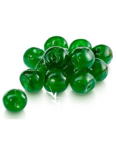 Helios Cereza Verde Confitada - Ideal para Postres y Cocktails - Cubo 1kg