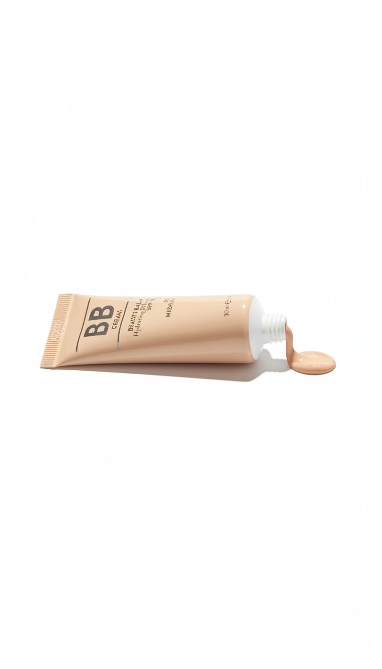 FARMASI - BB Cream Beauty Balm Tono Medio SPF 15 - Maquillaje Facial Hidratante con Protección Solar Mineral - Acabado Natural Semi-Mate - Cuidado de la Piel - Vegano BY NEXUSELL