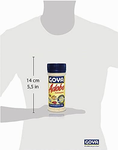 Goya Adobo Sin Pimienta 6x226 gr, Con Ajo, Orégano y Especias