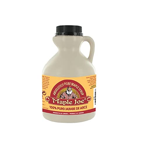 Maple Joe - 100% Puro Jarabe de Arce - Ideal para Gofres Calientes - 1 Litro
