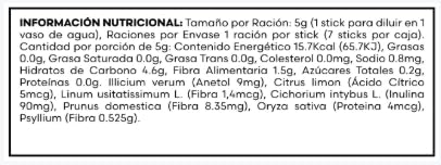 FUXION - Prunex 1 Té Detox en Polvo para Limpieza y Desintoxicación del Colon Infusión Instantánea Natural 1 Caja con 7 Sobres Tránsito Intestinal Saludable Sabor a Ciruela Pasa Linaza Kelp y Anís Estrella