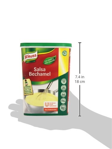 Knorr - Salsa Bechamel - Con cebolla y nuez moscada - 715 g