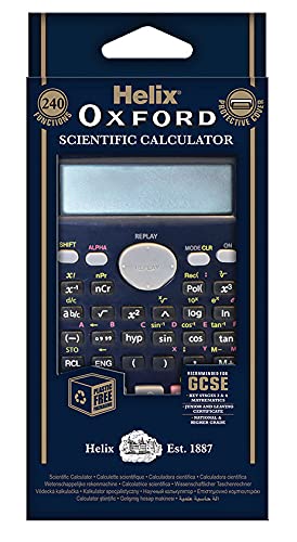 Helix Oxford 899784 - Juego Completo de papelería para el Regreso a Clases, Color Azul Oxford