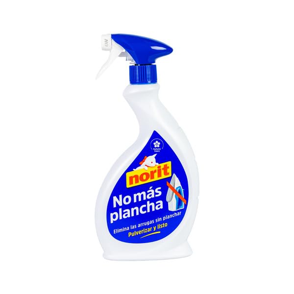 No Más Plancha - Pack de 4 Spray Alisador de Arrugas sin Plancha (4 x 500 ml) - Quita Arrugas Rápido para Ropa y Viajes - Norit - Acabado Perfecto y Ahorro de Tiempo - NEXU