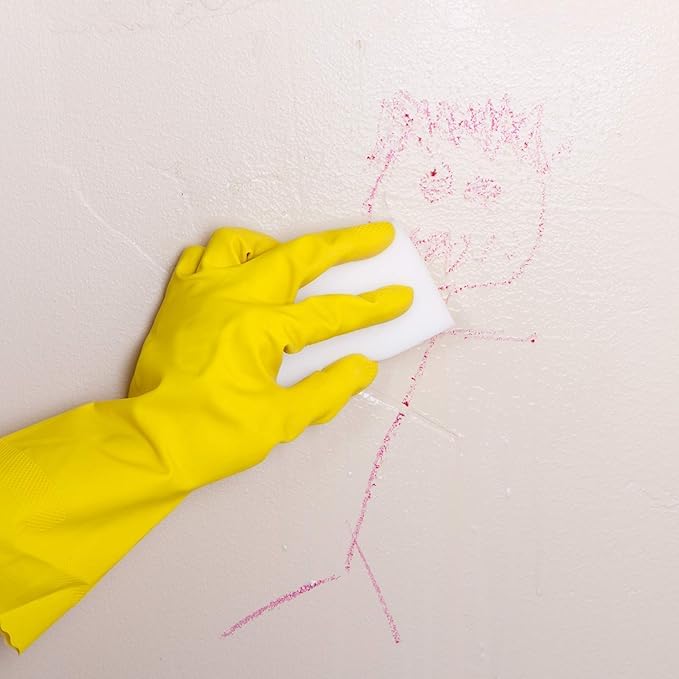 Borrador Magico para Limpieza| 30 Esponjas Mágicas Multiusos para Limpieza sin Químicos | Espuma de Melamina Nano | Esponja Magica Limpia Paredes | Hogar, Cocina, Baño y Más | Solo Agua | 10x6x2 cm