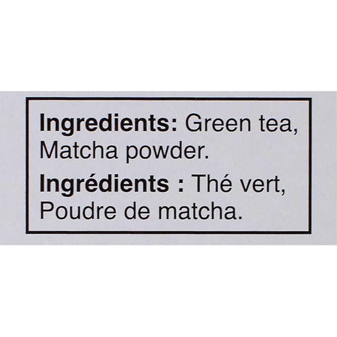 Kirkland té matcha Blend (Green Tea), 100% Japanese Green Tea Leaves, 100 Tea Bags