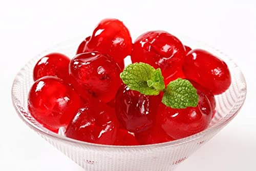 Helios - Cerezas Rojas Confitadas - Sin Gluten- Tarron de 1 Kilogramo