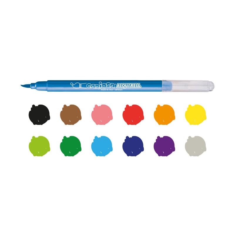 Carioca A53321012 - Pack de 12 rotuladores
