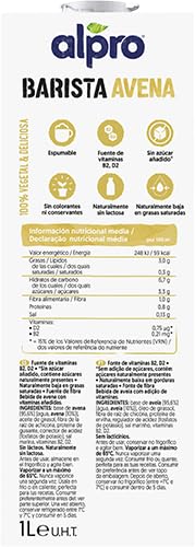 Alpro Bebida Vegetal de Avena Barista 1L