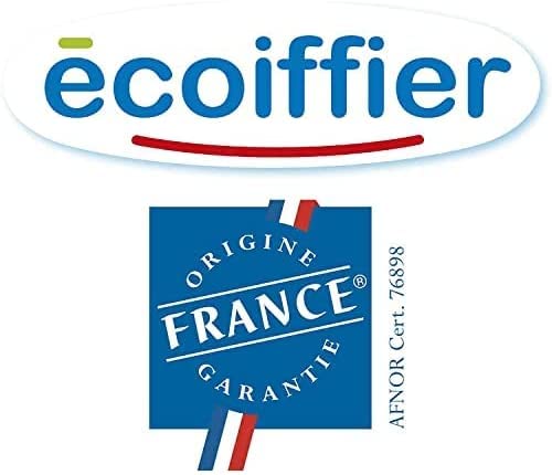 Ecoiffier - Trailer Obras Públicas Abrick, 33 Piezas, Incluye 1 Personaje y 3 Señales de Tráfico, Adecuado A Partir de 18 Meses (7600003291)