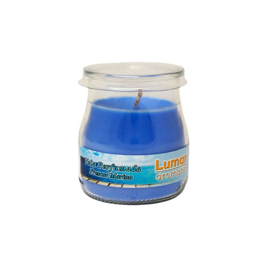 Navy Lumar Scented Candle