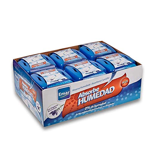 Emar Pack 6 Unidades 7009 - Absorbe Humedad 750 Ml. Capacidad Abierto