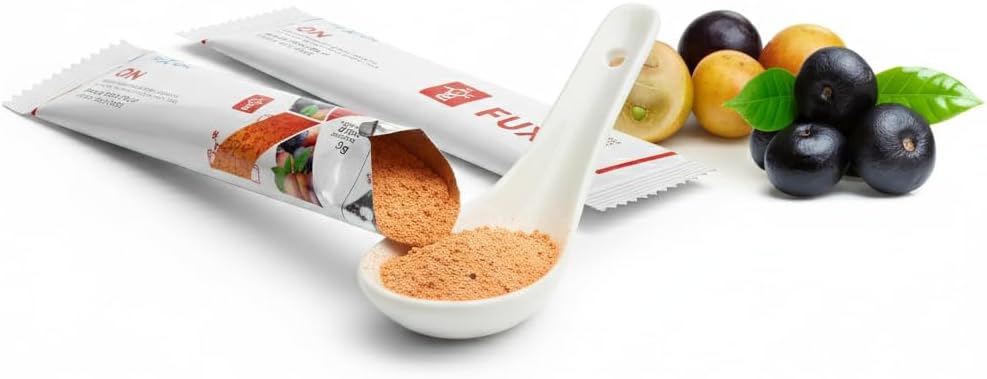 FUXION - ON Bebida Funcional con Taurina y Yerba Mate para Concentración y Energía Mental - Suplemento para Enfoque y Aprendizaje Activo - 28 Sticks