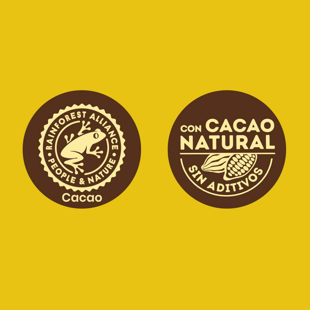 ColaCao, Original, Cacao Soluble Natural y sin Aditivos - 50 sobres de 18g - 900g