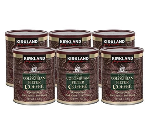 Kirkland Signature - Filtro de café 100% colombiano, 1,362 kg X 6UND