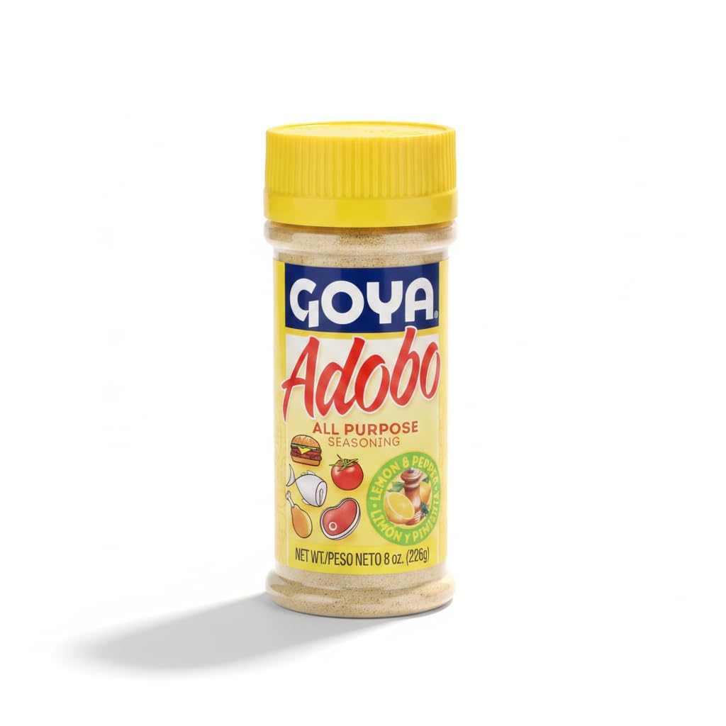 Adobo Sazonador Todo Uso con Limón y Pimienta, 226g (8 oz) - Condimento Versátil para Carne, Pollo y Pescado - Sabor Latino - NEXU