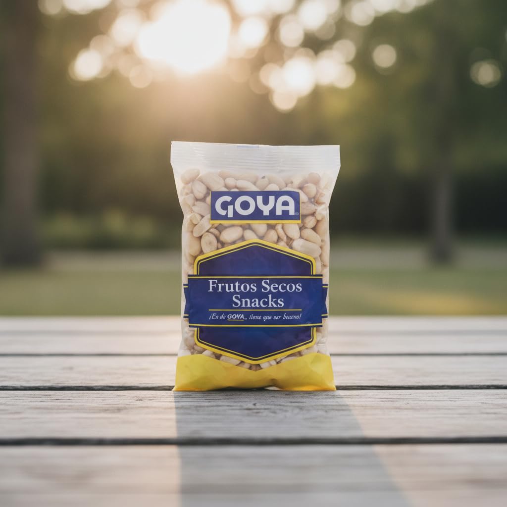 Cacahuetes Pelados Fritos con Sal - Pack Ahorro de 8 Bolsas de 250g - Snack Crujiente - Ideal para Aperitivos y Picoteo - Frutos Secos de Tradición - NEXU