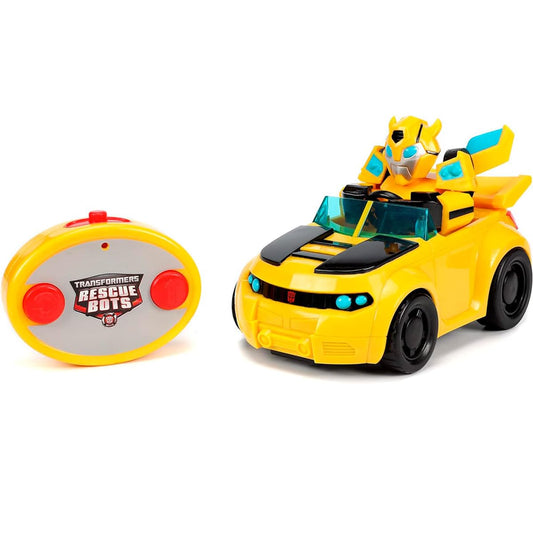 Transformers Rescue Bots Academy Bumblebee RC Radio Control Coche, Juguetess