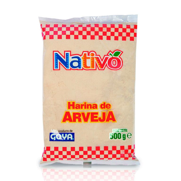 Harina de Arveja Pack de 12 Unidades x 500g (6kg Total) - 100% Natural - Rica en Proteínas y Baja en Carbohidratos - Goya - Ideal para Repostería Saludable, Sopas, Salsas y Snacks Nutritivos - NEXU